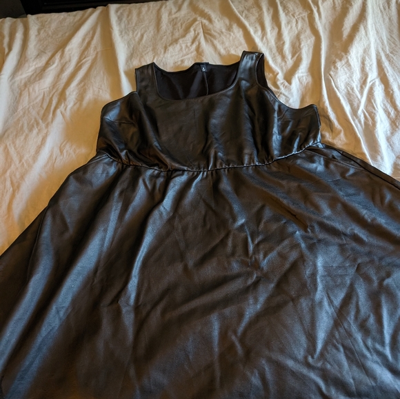 Torrid Faux leather dress - Picture 2 of 4